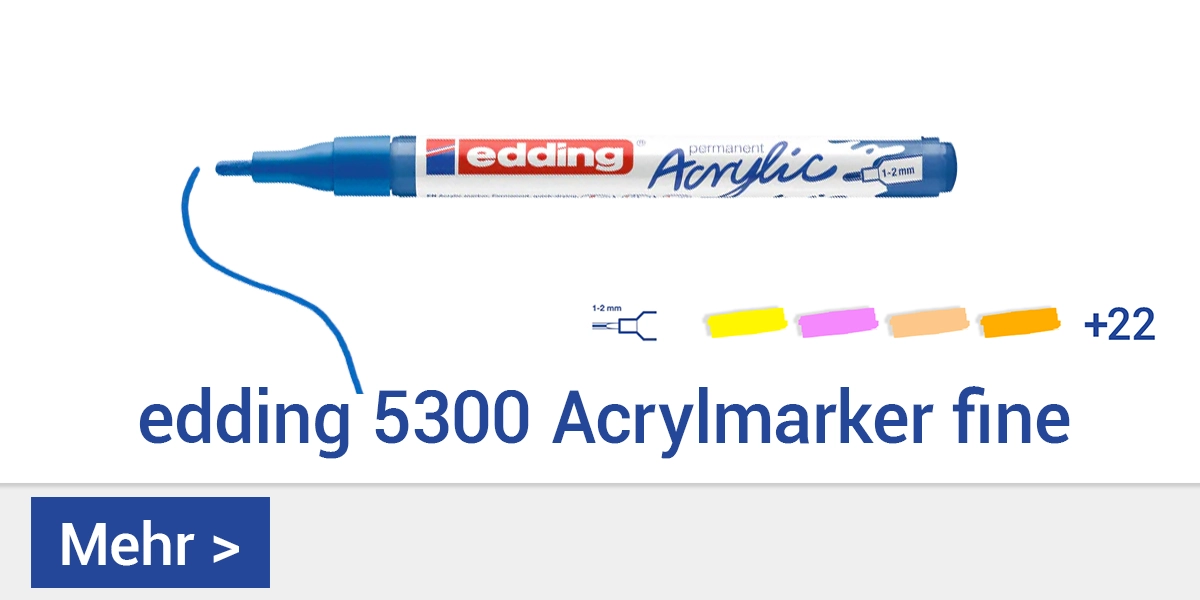 Acrylmarker fine von edding jetzt günstig online kaufen